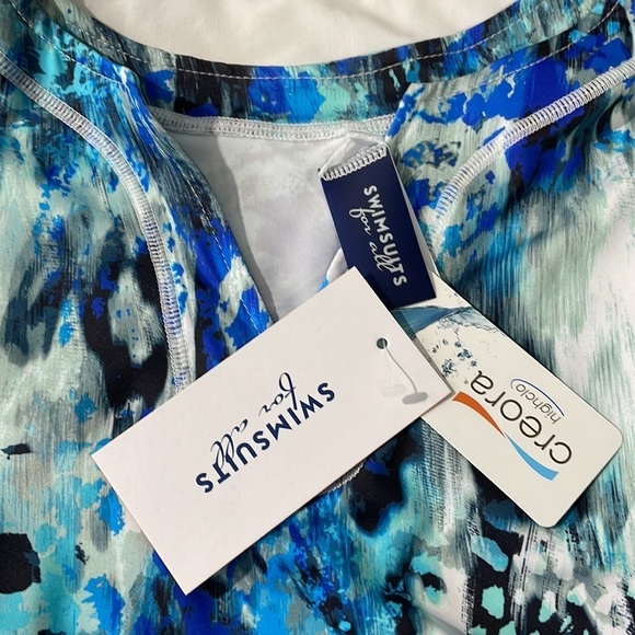 Swimsuits for All Top & Bottom Set, Plus - Picture 2 of 4